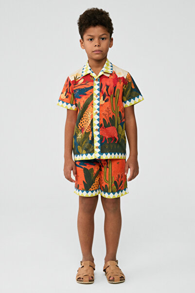 NBT JEANS Boy Patterned Shirt