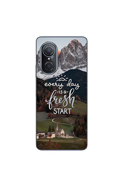 OEM Husa compatibila cu Huawei Nova 9 SE Silicon Gel Tpu Model Mesaj Fresh Start