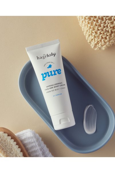 Hagi Cosmetics Crema hipoalergenica pentru fata si corp Baby Pure, 75ml