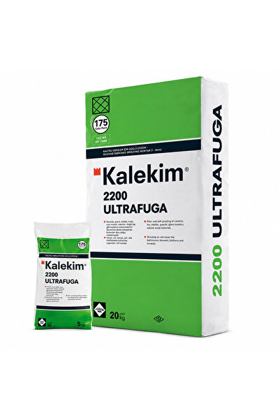 Kalekim Nevşehir Bej Renk Derz 2200 ULTRA FUGA Silikon Katkılı, Yüksek Perfor...