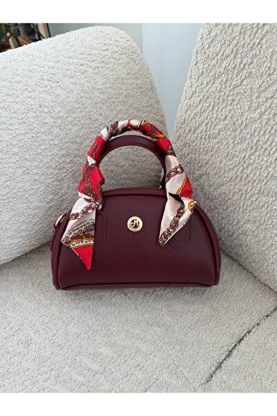 STİL SİDELYA Zippered Scarf Detailed Hand and Shoulder Women's Bag