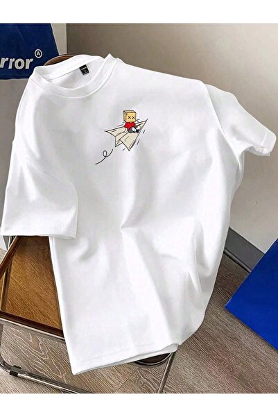 bellanova Unisex Oversize T-shirt με στάμπα Streetwear Άνετη εφαρμογή Daily P...