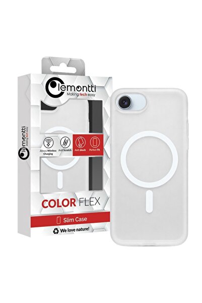 lemontti Husa EliteGuard Magsafe iPhone 17e / iPhone 16e Alb