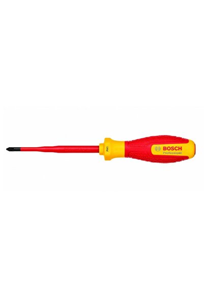 Bosch Yıldız Uçlu Tornavida PRO VDE PH1 x 100 mm