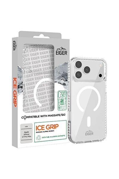 EIGER Ice Grip Magsafe GRS iPhone 17 Pro Max Clear case
