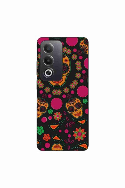 OEM Калъф, съвместим с Oppo A80, силиконов гел TPU модел, с десен Хелоуин, фл...
