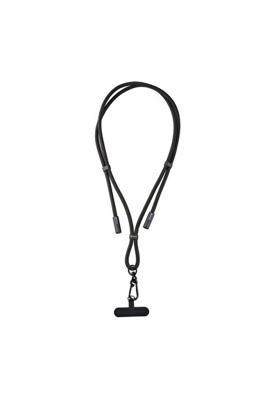 eSTUFF Lanyard Cable USB-C to USB-C 2m, Black