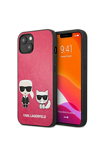Karl Lagerfeld KLHCP13SPCUSKCP iPhone 13 mini 5,4" fuksja/fucsia hardcase Iko...