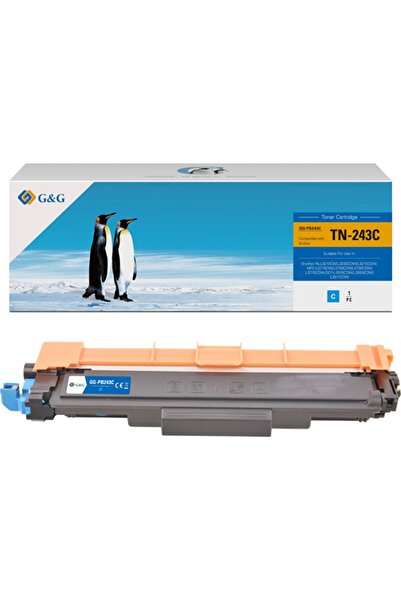 G&G Toner compatibil cu Brother TN-243C Cyan