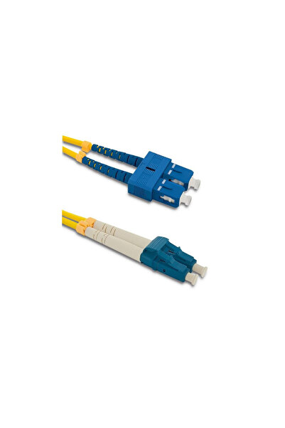 Qoltec Patchcord ≈õwiat≈Çowodowy SC/UPC-LC/UPC | SM | 9/125 | G652D | 1m