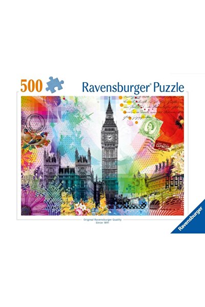 RAVENSBURGER Puzzle 2D: Londra 500 piese