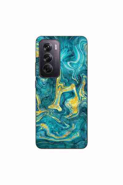 OEM Husa compatibila cu Oppo Reno12 Pro Silicon Gel Tpu Model Abstract Gemsto...
