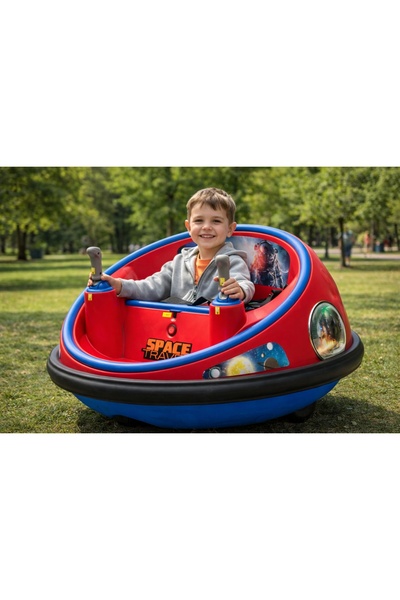 OEM Mașinuță electrică de tamponare pentru copii, 2 joystick-uri, 360 °   rot...