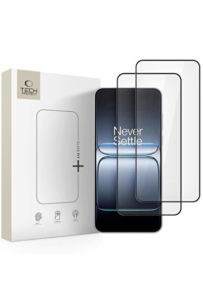 Tech-Protect SZK≈ÅO HARTOWANE GLASS FIT+ Pachet de 2 ONEPLUS NORD 5 Negru
