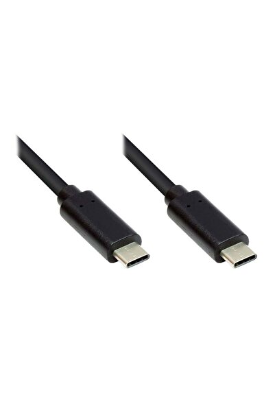 Good Connections Cablu USB 3.1 (Gen.1) USB-C negru 0,2m