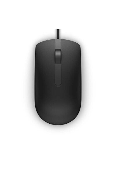 Dell Mysz przewodowa optyczna USB czarna MS116