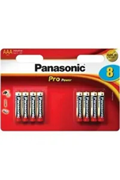 PANASONIC Alkalick√© baterie - Pro Power AAA 4+4F 1,5V balen√≠ - 8ks