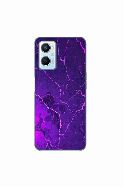 OEM Husa compatibila cu Oppo A96 4G Silicon Gel Tpu Model Ultraviolet Marble ...