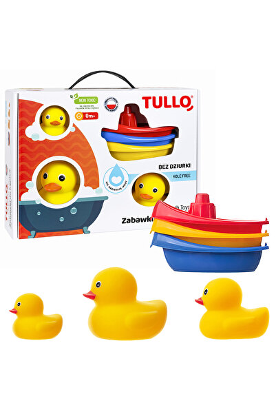 TULLO Jucării pentru baie 6 buc
