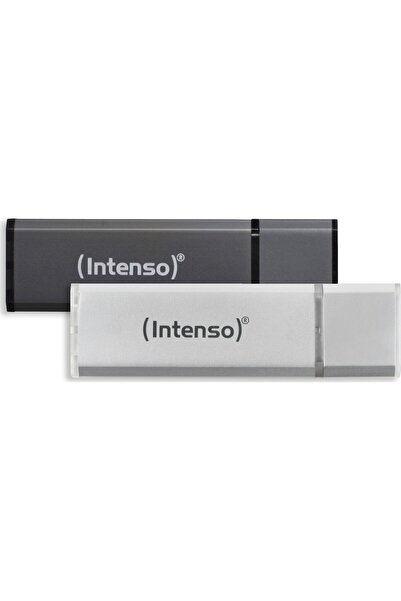 Intenso Stick USB AluLine 32GB Pachet dublu 2x32GB - Stick USB 32 GB USB Tip-...