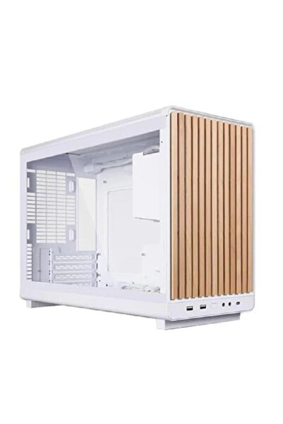 Lian Li DAN Cases A3-mATX Ediție Lemn Carcasă PC Sticlă securizată Micro-ATX ...