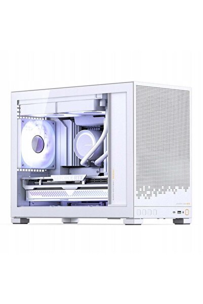 jonsbo D32 STD White PC-GehƒÇ¬§use, Mini-GehƒÇ¬§use, mATX, Tempered Glass - w...