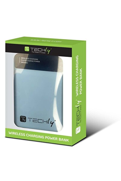 Techly Powerbank I-CHARGE-10LCDBL