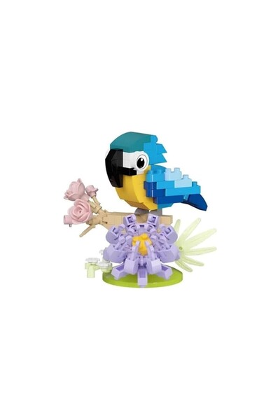 Vagonlife Loz Parrot 180 Piece Block Toy-Mini Bag Lz-8636