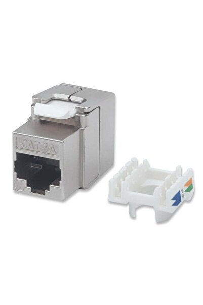 Intellinet Mufă modulară Cat6a FTP Keystone Jack, fără unelte