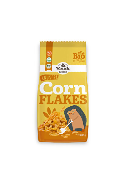 Bauckhof Fulgi de porumb bio fără gluten 280 g