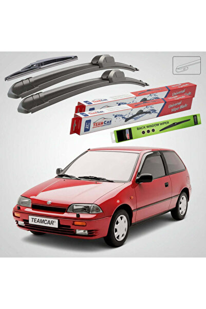 TEAMCAR Чистачки Сузуки Суифт МА 3 врати 1996-2003 |   Преден и заден плосък ...