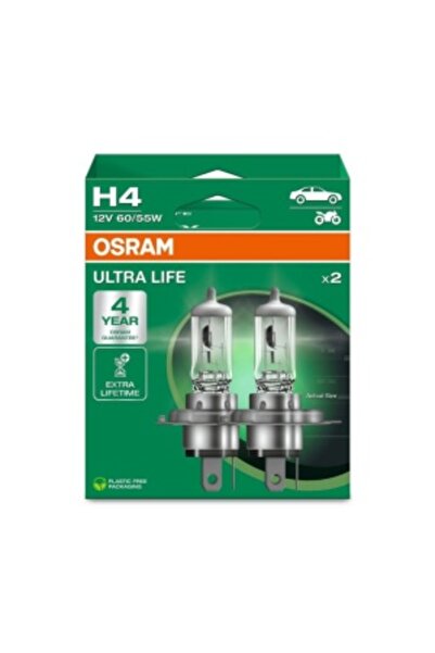 Osram Set 2 Becuri 12V H4 Blister Ultra Life