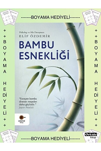 Cezve Kitap Boyamalı- Bambu Esnekliği , Psikolog ve Aile Danışmanı Elif Özdemir
