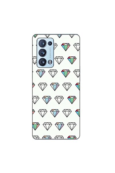 OEM Husa compatibila cu Oppo Reno6 Pro 5G Silicon Gel Tpu Model Diamonds Patt...