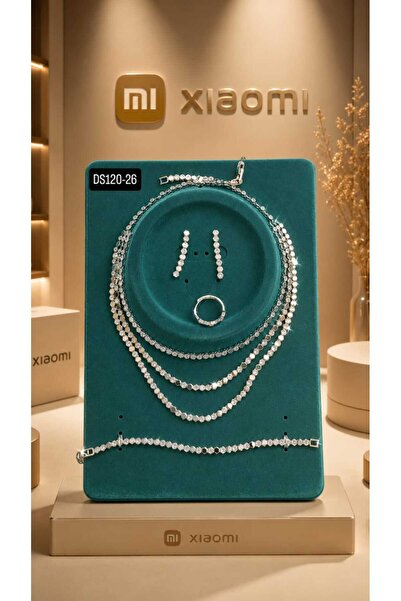 Generic Fashionable Crystal Embellished Jewelry Set