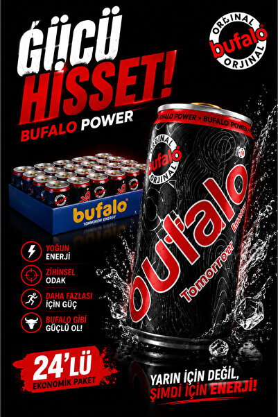 bufalo ENERGY ÖZEL LİKİT 24 LÜ SET