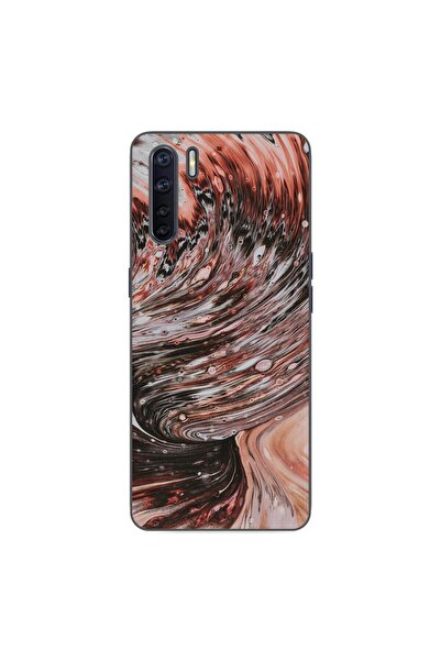 OEM Husa compatibila cu Oppo A91 Silicon Gel Tpu Model Copper Stream