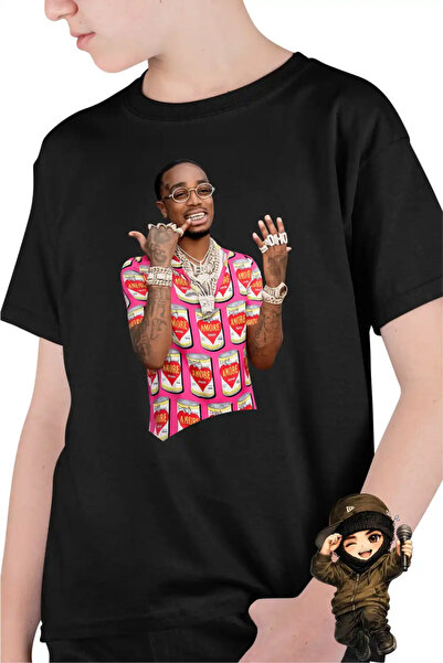 OEM Тениска за момчета Quavo Greatness Trap Kids