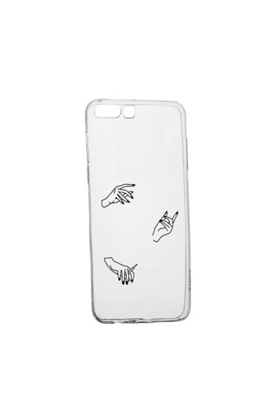 bestcase Silicone Case Compatible with Huawei Y6 2018, Hands, wear-resistant,...