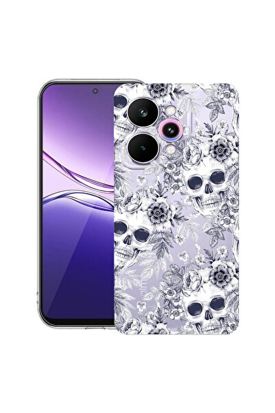 bestcase Прозрачен тънък силиконов калъф, съвместим с Realme 15 / 15 Pro, Чер...