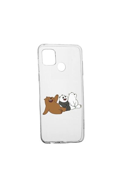 bestcase Husa Silicon Keep Calm - Bears, Compatibila Cu Realme C25Y, rezisten...