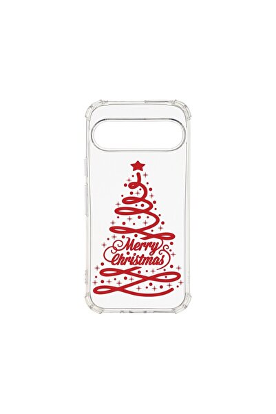 bestcase Husă Antișoc 1.5MM, Compatibilă cu Google Pixel 9 Pro, Brad de Crăci...