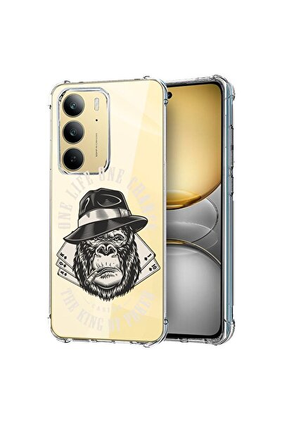bestcase ¬Æ Husa pentru Realme 14x 5G, Anti Shock 1.5MM, King Mafia Monkey, P...