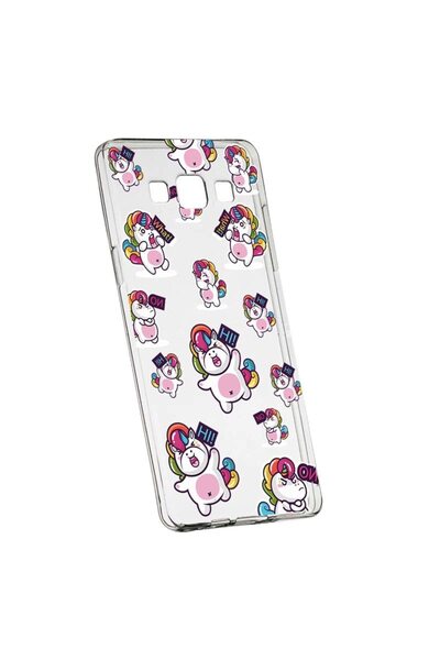 bestcase Husa Silicon, Transparent, Slim, Fat Unicorn, Huawei MATE 10