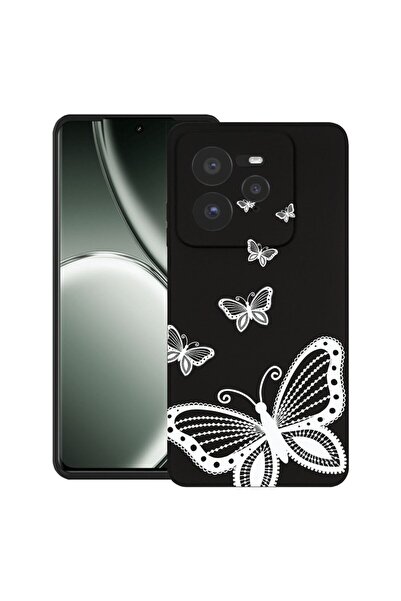 bestcase ¬Æ Husa pentru Realme GT 7 Pro cu Design Butterfly, TPU Mat Ultra Sl...