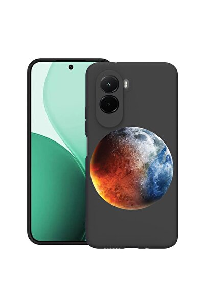bestcase ¬Æ Husa TPU Ultra Slim Compatibil cu Poco M7, cu Design Earth, 31196...
