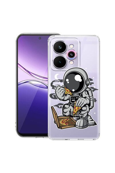 bestcase ¬Æ Husa Clear Slim Silicon Compatibila cu Realme 15 / 15 Pro, Astron...