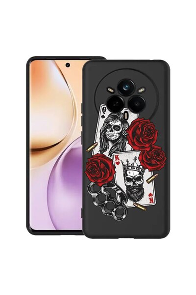bestcase ¬Æ Husa pentru Realme 14 Pro 5G, Night Life, Slim Silicon 0.8MM, Ant...