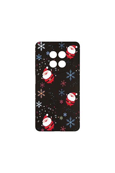 bestcase ¬Æ Husa Slim SIlicon 0.8MM, Compatibila Cu Realme 12 5G, Xmas - Sant...
