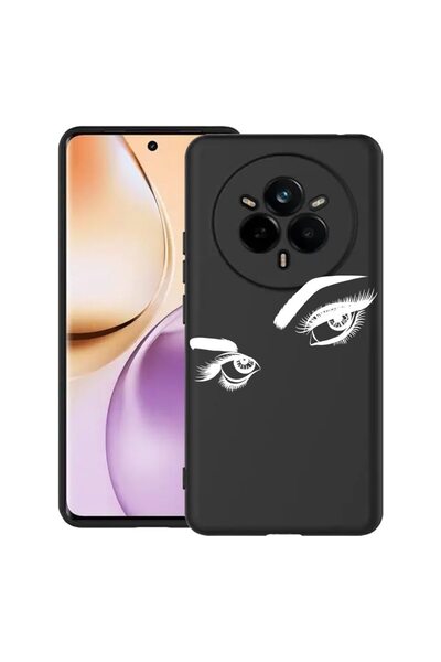 bestcase Husă pentru Realme 14 Pro Plus 5G, Ochi de femeie atrăgătoare, Silic...
